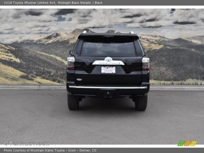 Midnight Black Metallic / Black 2018 Toyota 4Runner Limited 4x4