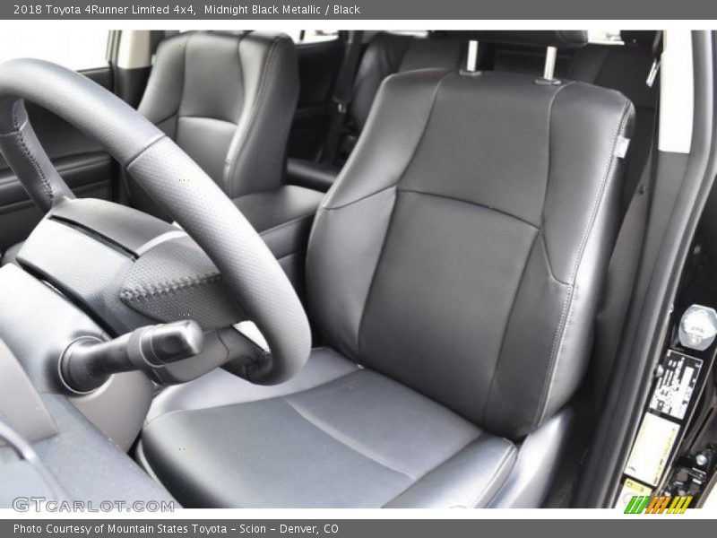 Midnight Black Metallic / Black 2018 Toyota 4Runner Limited 4x4