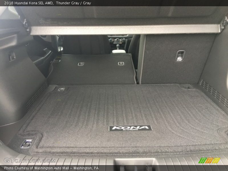 Thunder Gray / Gray 2018 Hyundai Kona SEL AWD