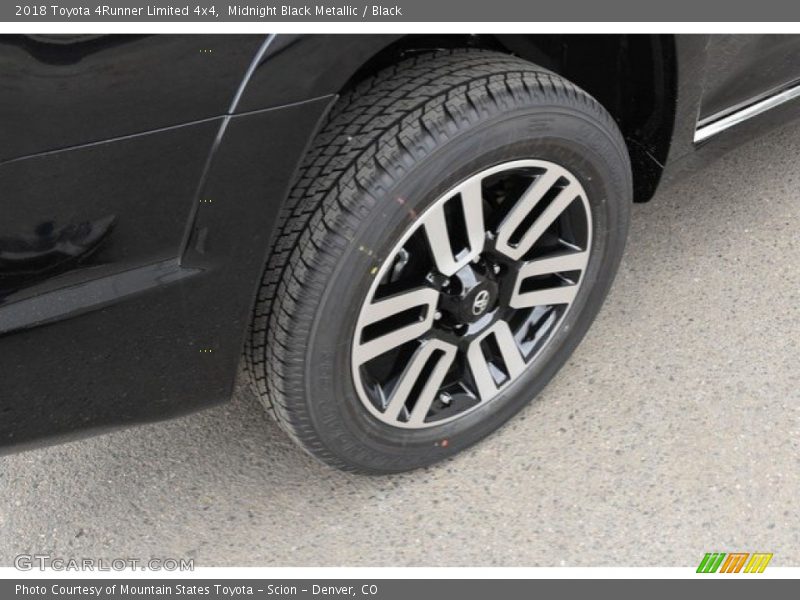 Midnight Black Metallic / Black 2018 Toyota 4Runner Limited 4x4