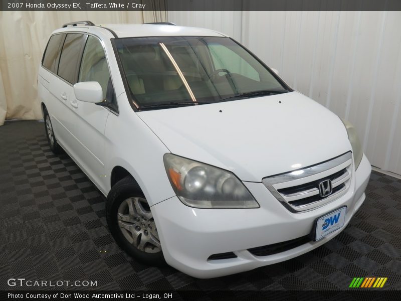 Taffeta White / Gray 2007 Honda Odyssey EX