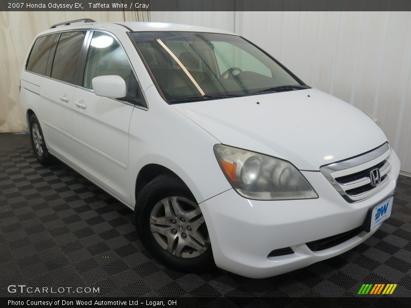 Taffeta White / Gray 2007 Honda Odyssey EX