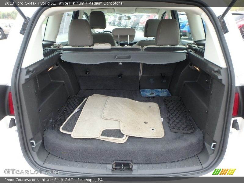 White Platinum / Medium Light Stone 2013 Ford C-Max Hybrid SE