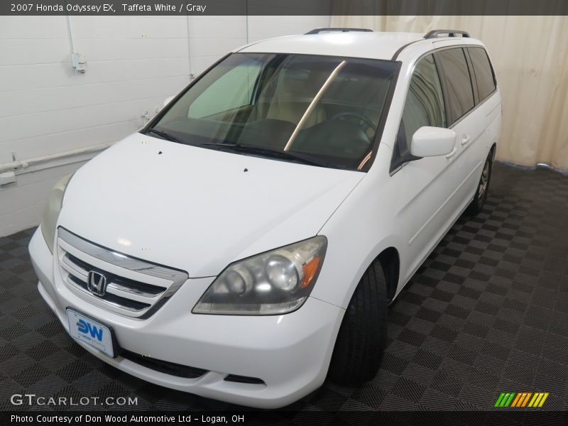 Taffeta White / Gray 2007 Honda Odyssey EX