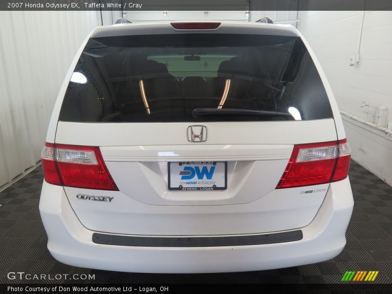 Taffeta White / Gray 2007 Honda Odyssey EX