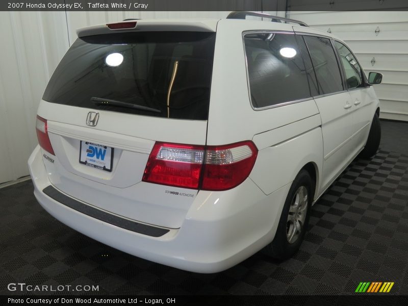 Taffeta White / Gray 2007 Honda Odyssey EX