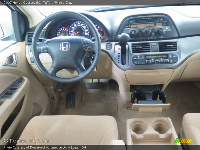 Taffeta White / Gray 2007 Honda Odyssey EX