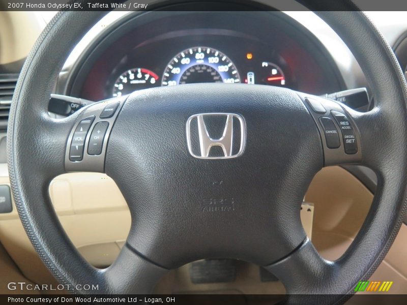Taffeta White / Gray 2007 Honda Odyssey EX