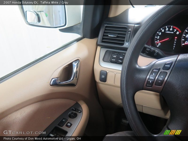 Taffeta White / Gray 2007 Honda Odyssey EX
