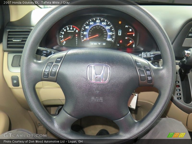 Taffeta White / Gray 2007 Honda Odyssey EX