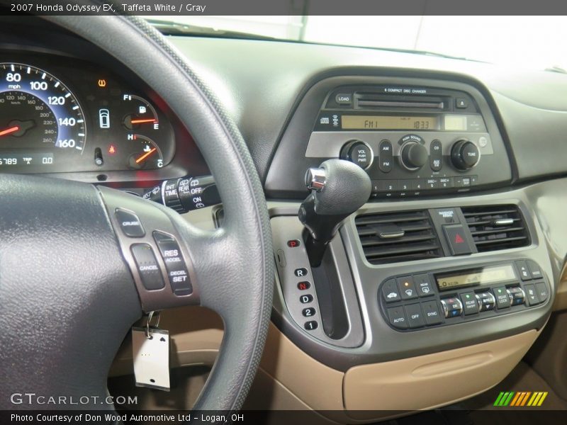 Taffeta White / Gray 2007 Honda Odyssey EX