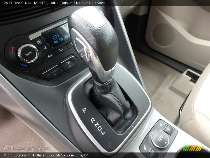 White Platinum / Medium Light Stone 2013 Ford C-Max Hybrid SE