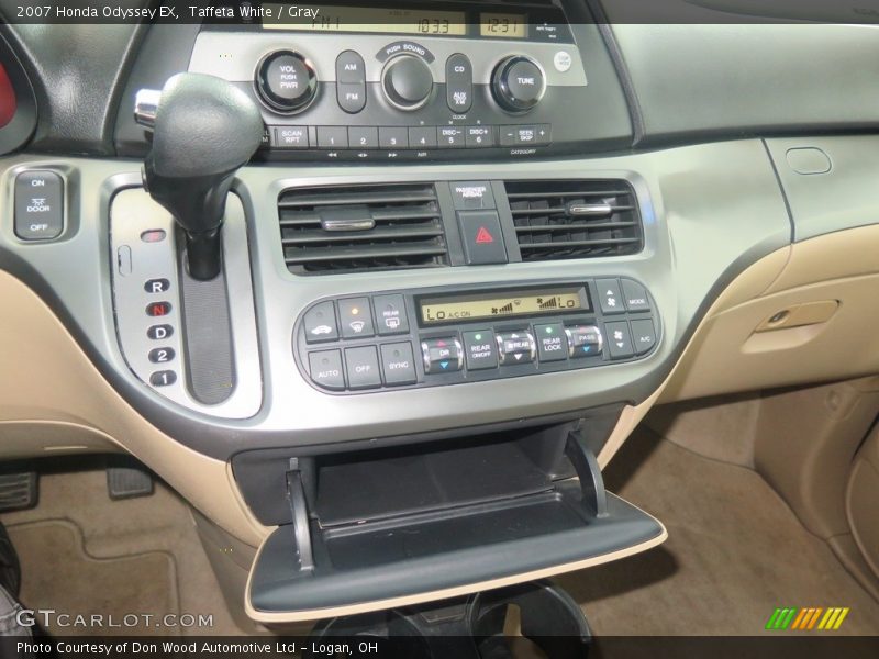 Taffeta White / Gray 2007 Honda Odyssey EX