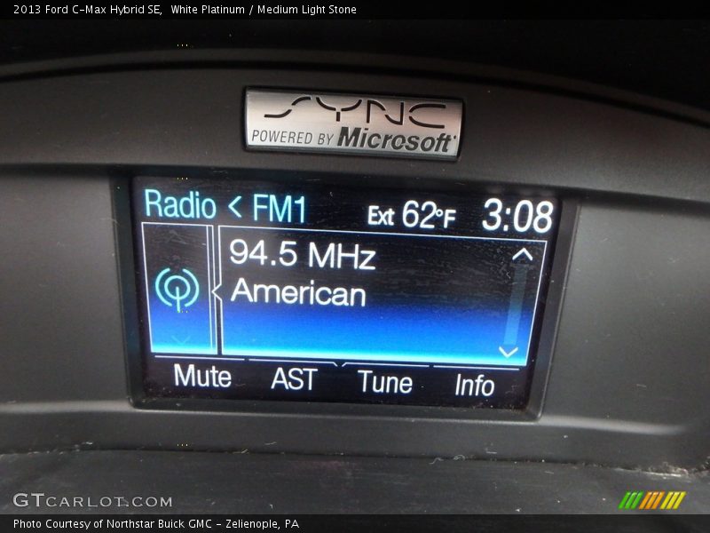 White Platinum / Medium Light Stone 2013 Ford C-Max Hybrid SE