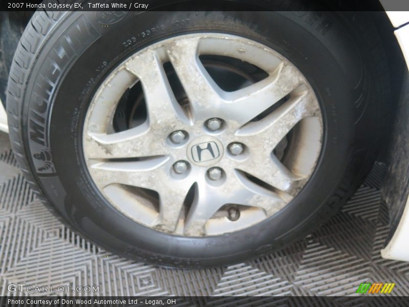 Taffeta White / Gray 2007 Honda Odyssey EX