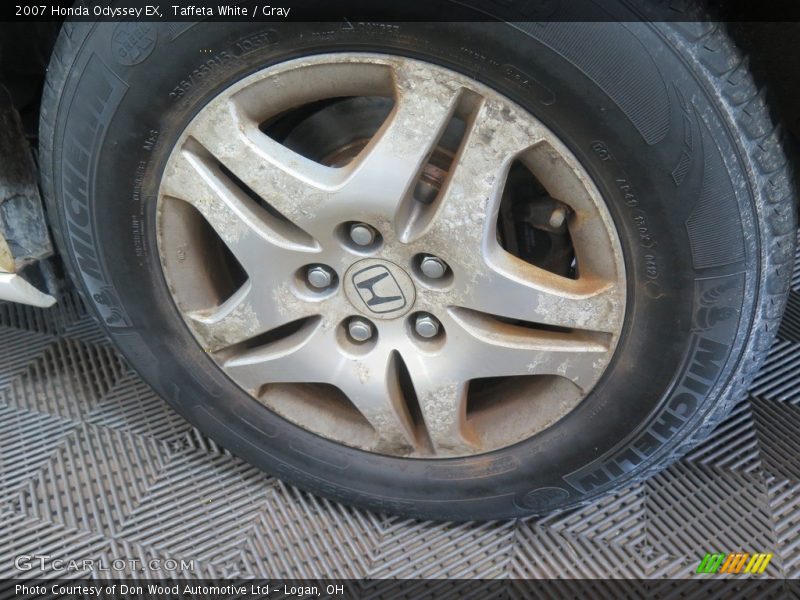 Taffeta White / Gray 2007 Honda Odyssey EX
