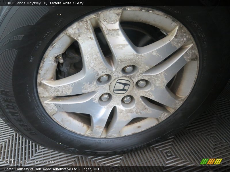 Taffeta White / Gray 2007 Honda Odyssey EX