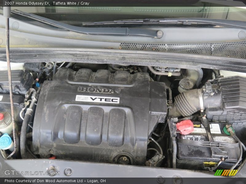 Taffeta White / Gray 2007 Honda Odyssey EX