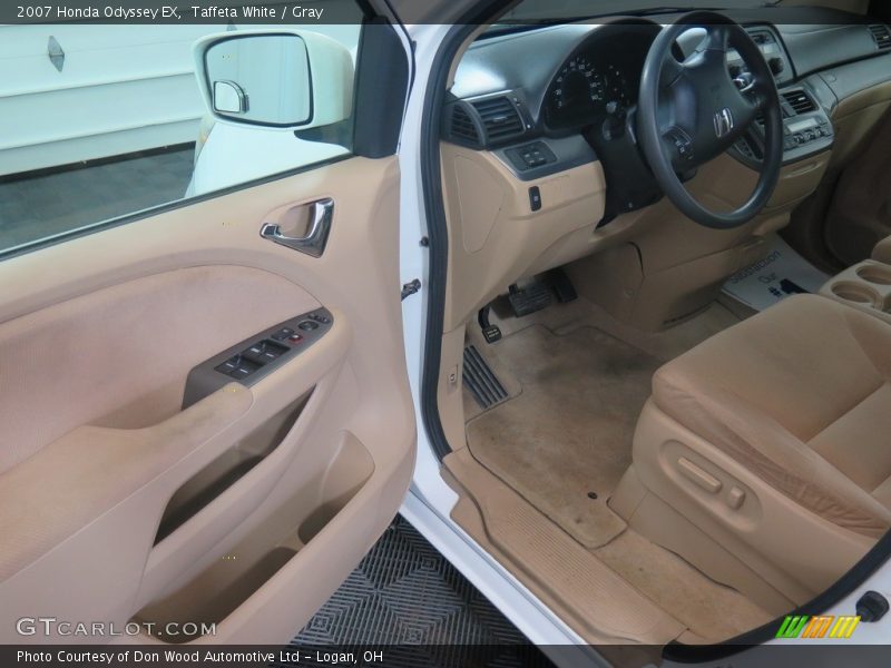 Taffeta White / Gray 2007 Honda Odyssey EX