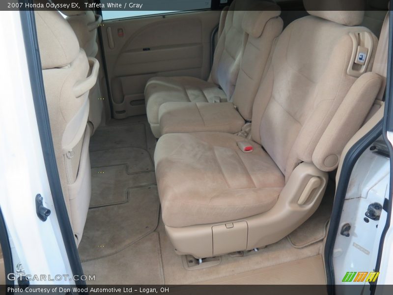 Taffeta White / Gray 2007 Honda Odyssey EX