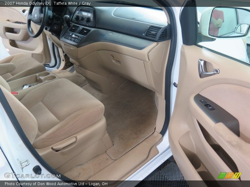 Taffeta White / Gray 2007 Honda Odyssey EX