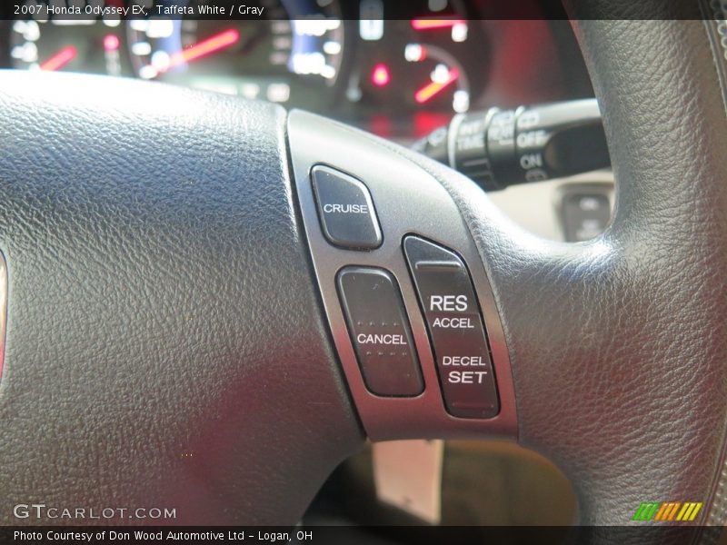 Taffeta White / Gray 2007 Honda Odyssey EX
