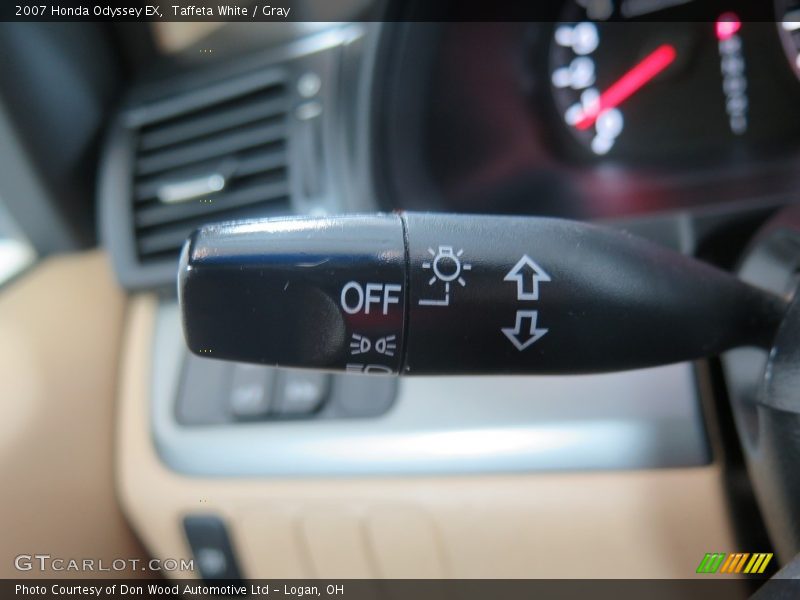 Taffeta White / Gray 2007 Honda Odyssey EX