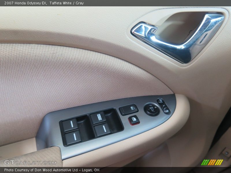 Taffeta White / Gray 2007 Honda Odyssey EX
