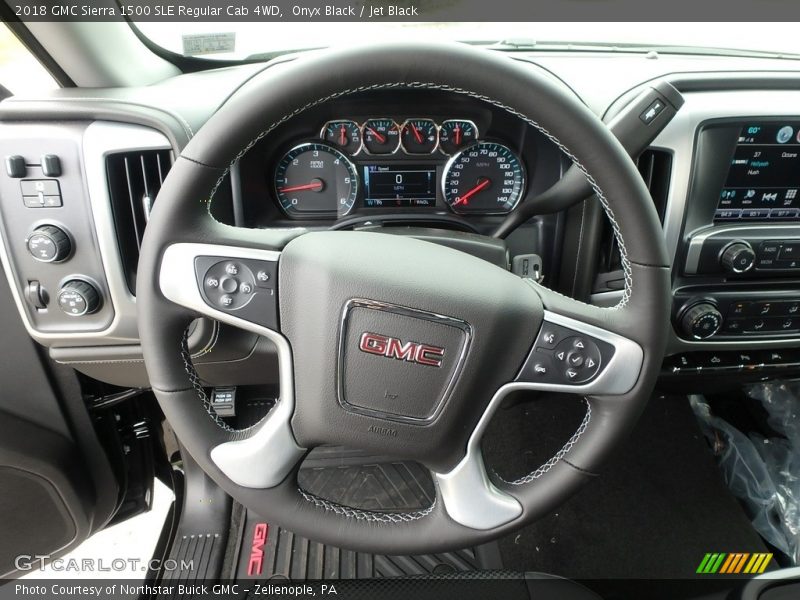  2018 Sierra 1500 SLE Regular Cab 4WD Steering Wheel