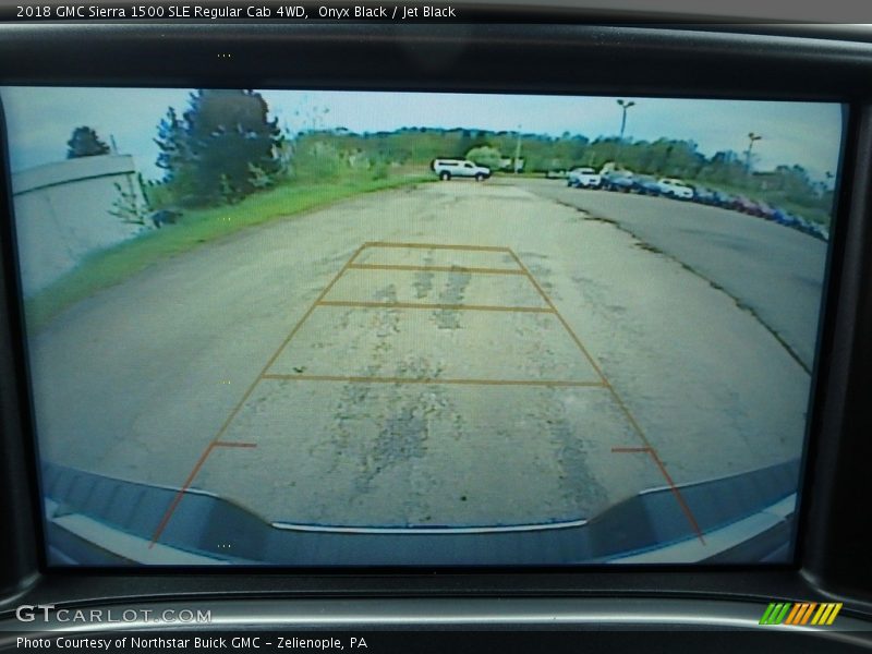 Onyx Black / Jet Black 2018 GMC Sierra 1500 SLE Regular Cab 4WD