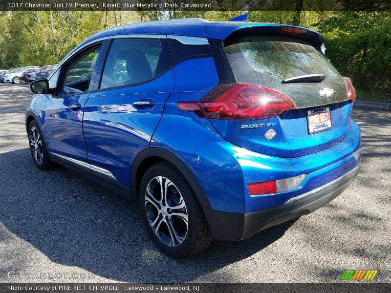 Kinetic Blue Metallic / Dark Galvanized 2017 Chevrolet Bolt EV Premier