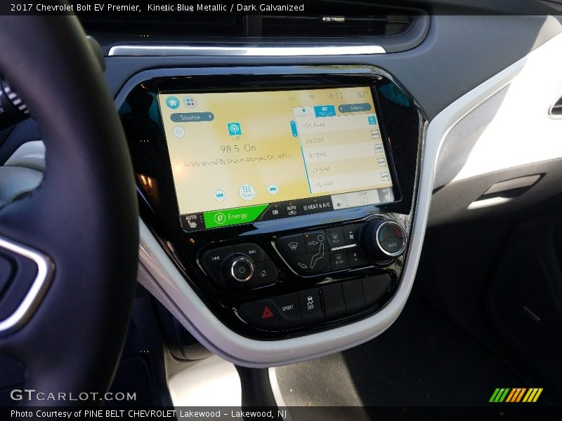 Controls of 2017 Bolt EV Premier