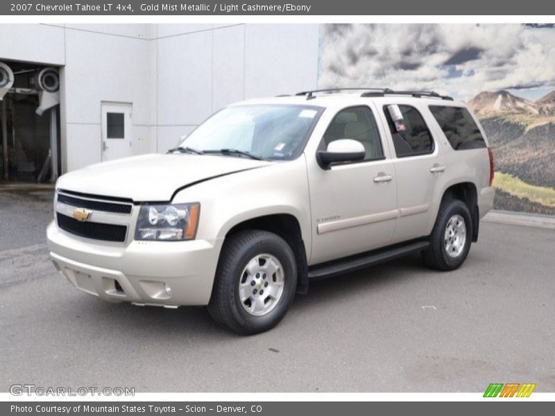 Gold Mist Metallic / Light Cashmere/Ebony 2007 Chevrolet Tahoe LT 4x4