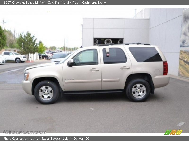 Gold Mist Metallic / Light Cashmere/Ebony 2007 Chevrolet Tahoe LT 4x4