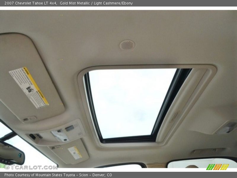 Gold Mist Metallic / Light Cashmere/Ebony 2007 Chevrolet Tahoe LT 4x4