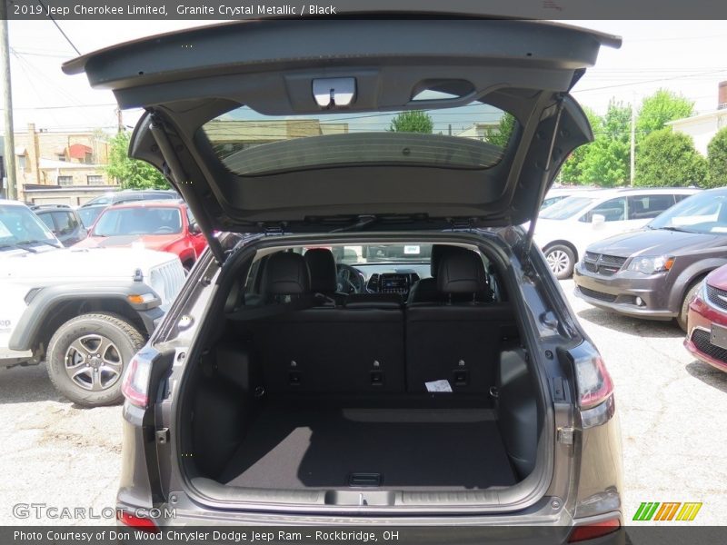 Granite Crystal Metallic / Black 2019 Jeep Cherokee Limited