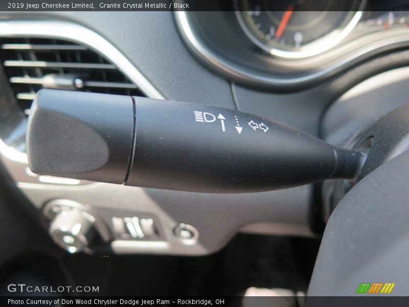 Granite Crystal Metallic / Black 2019 Jeep Cherokee Limited