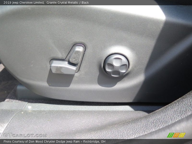Granite Crystal Metallic / Black 2019 Jeep Cherokee Limited