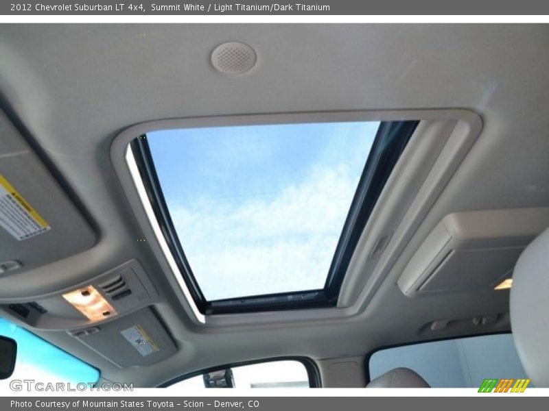 Summit White / Light Titanium/Dark Titanium 2012 Chevrolet Suburban LT 4x4