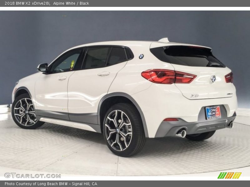 Alpine White / Black 2018 BMW X2 xDrive28i