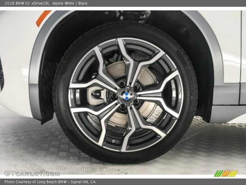 Alpine White / Black 2018 BMW X2 xDrive28i