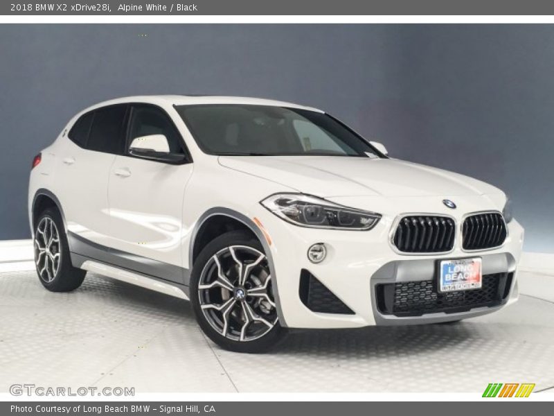Alpine White / Black 2018 BMW X2 xDrive28i