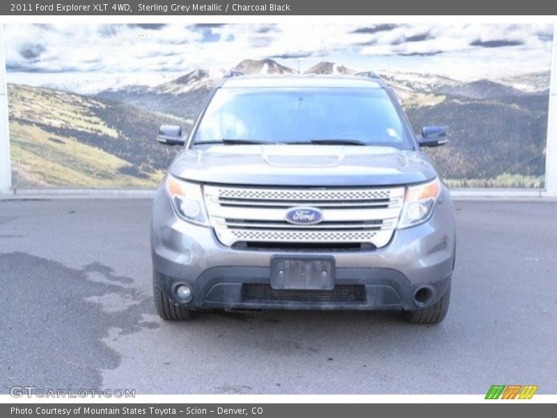 Sterling Grey Metallic / Charcoal Black 2011 Ford Explorer XLT 4WD