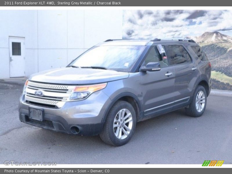 Sterling Grey Metallic / Charcoal Black 2011 Ford Explorer XLT 4WD