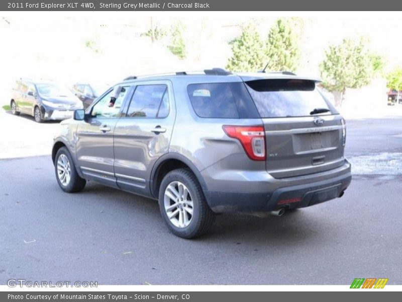 Sterling Grey Metallic / Charcoal Black 2011 Ford Explorer XLT 4WD