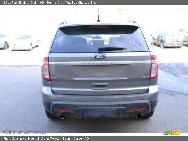 Sterling Grey Metallic / Charcoal Black 2011 Ford Explorer XLT 4WD