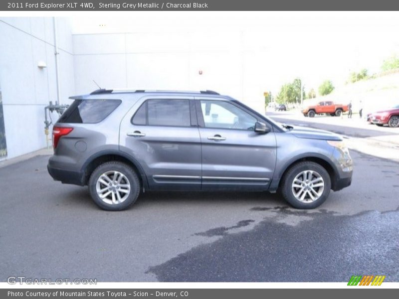 Sterling Grey Metallic / Charcoal Black 2011 Ford Explorer XLT 4WD
