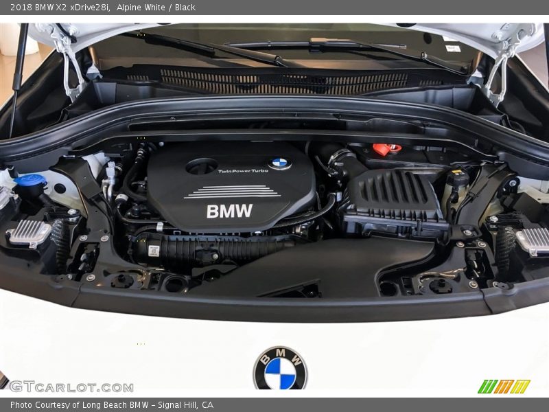 Alpine White / Black 2018 BMW X2 xDrive28i
