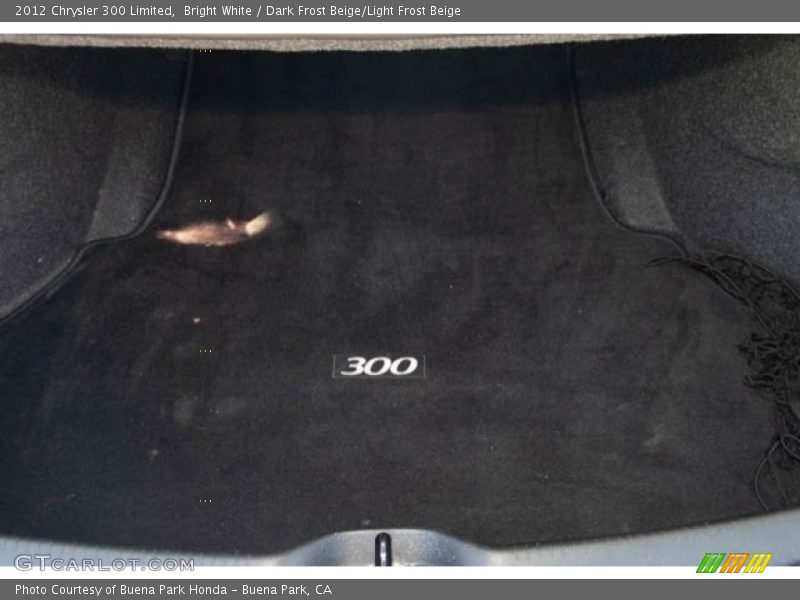 Bright White / Dark Frost Beige/Light Frost Beige 2012 Chrysler 300 Limited
