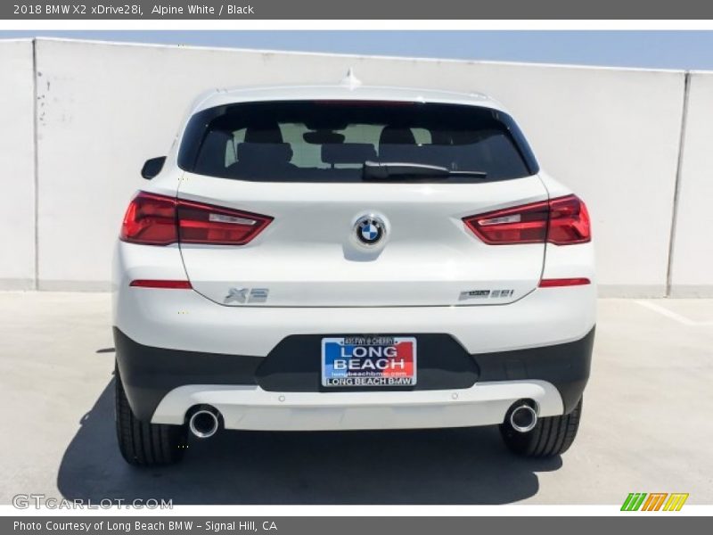 Alpine White / Black 2018 BMW X2 xDrive28i